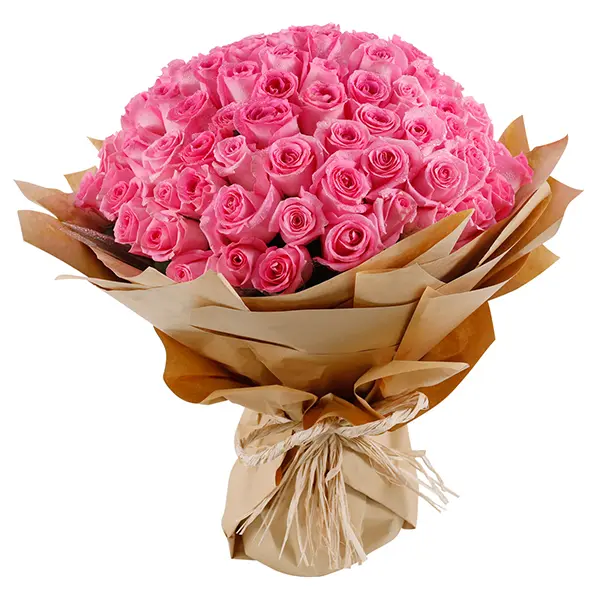 Pink Rose Flower Bouquet