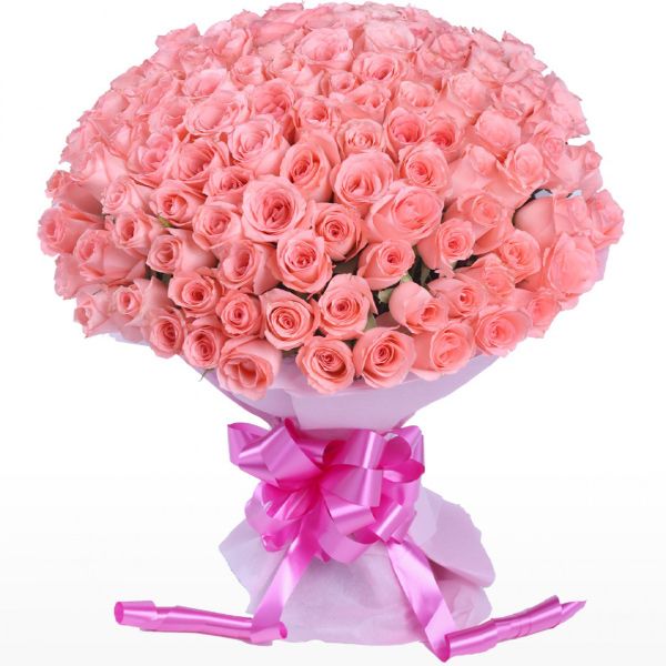 Pink Rose Flower Bouquet