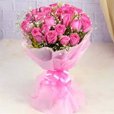 Pink Rose Flower Bouquet