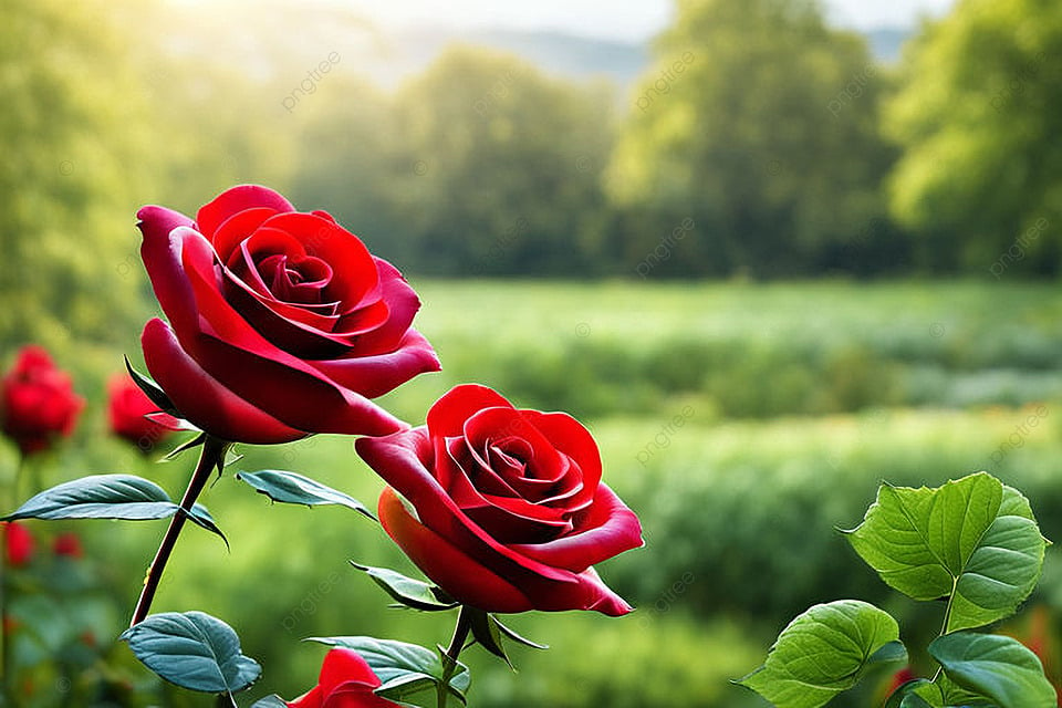 Red Rose Flower Bouquet